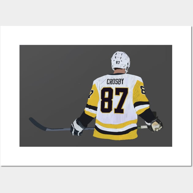 Sidney Crosby Wall Art by Ferrajito